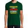 T-SHIRT humoristique Chacun son super héros