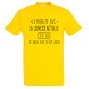 T-SHIRT humoristique Le problème avec la jeunesse