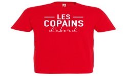 T-SHIRT humoristique Les Copains d'abord