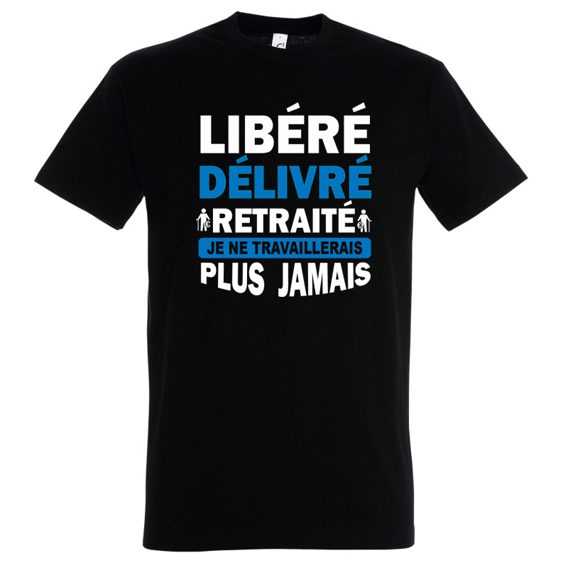 Tee-shirt Libérée, délivrée..humour dé-confinement' Autocollant
