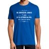 T-SHIRT humoristique Ne contredis jamais 1 con