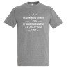 T-SHIRT humoristique Ne contredis jamais 1 con