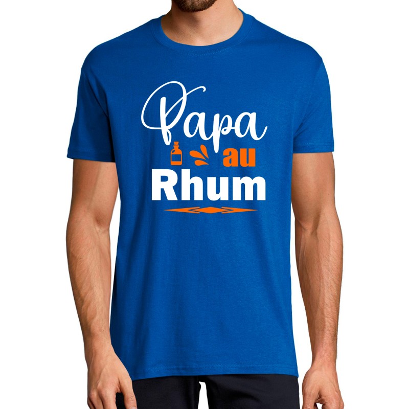 T shirt Papa au rhum - Homme