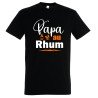 T-SHIRT humoristique Papa au Rhum