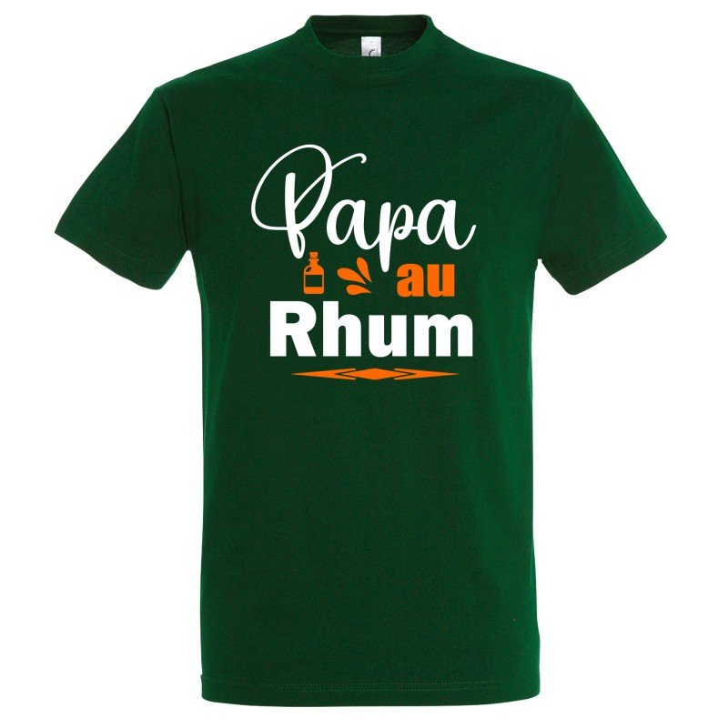T-SHIRT humoristique Papa au Rhum