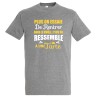 T-SHIRT humoristique Plus on essaie de rentrer dans le moule plus on ressemble à une tarte