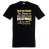 T-SHIRT humoristique Plus on essaie de rentrer dans le moule plus on ressemble à une tarte