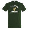 T-SHIRT humoristique Je peux pas j'ai pêche