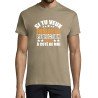 T-SHIRT humoristique Si tu veux frôler la perfection passe à côté de moi