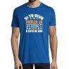 T-SHIRT humoristique Si tu veux frôler la perfection passe à côté de moi