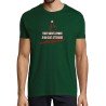 T-SHIRT humoristique Tout vient à point à qui se sort les doigts du cul