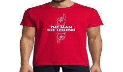 T-SHIRT humoristique The Man The Legend