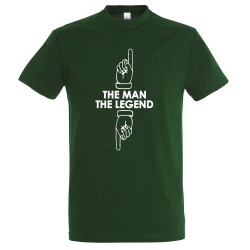 T-SHIRT humoristique The Man The Legend