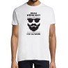 T-SHIRT humoristique Désolé d'être sexy c'est ma barbe