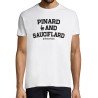 T-SHIRT humoristique Pinard and sauciflard