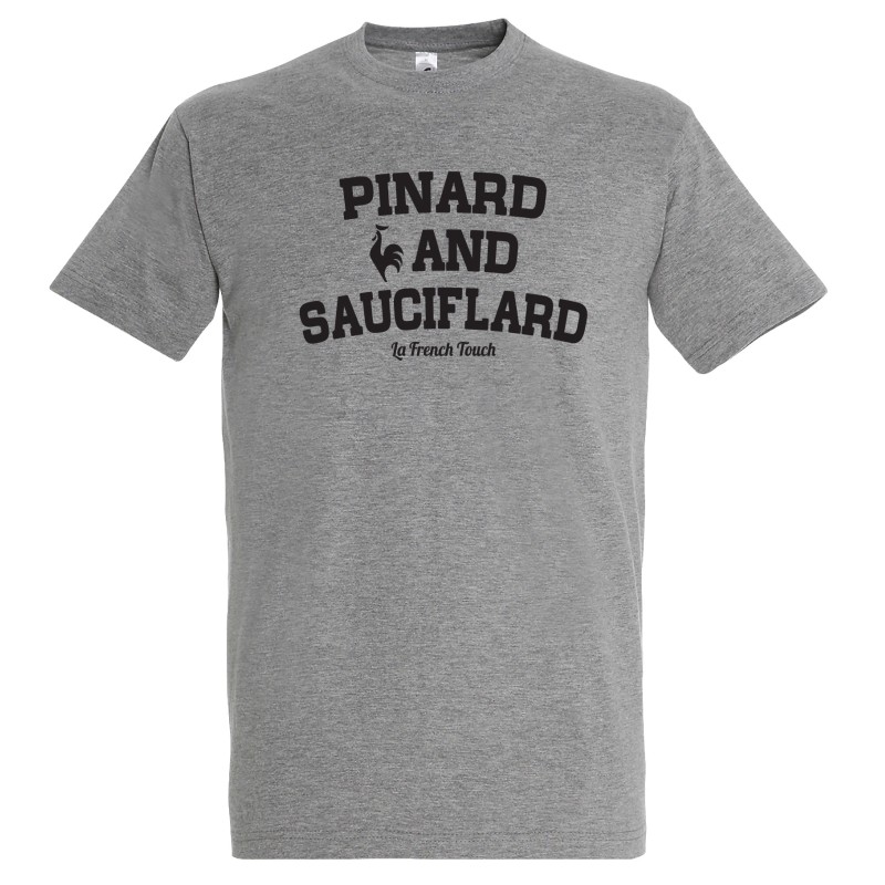 T-SHIRT humoristique Pinard and sauciflard