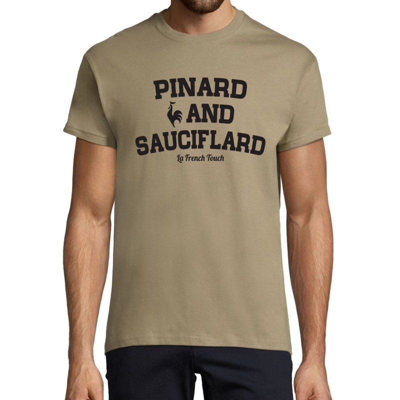 T-SHIRT humoristique Pinard and sauciflard