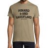 T-SHIRT humoristique Pinard and sauciflard