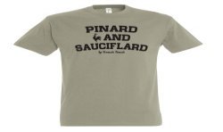 T-SHIRT humoristique Pinard and sauciflard