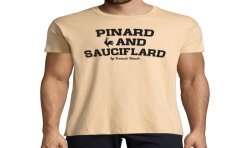 T-SHIRT humoristique Pinard and sauciflard