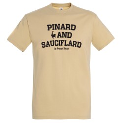 T-SHIRT humoristique Pinard and sauciflard