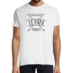 T-SHIRT humoristique Voilà à ressemble le papa parfait