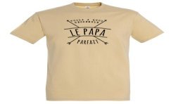 T-SHIRT humoristique Voilà à ressemble le papa parfait