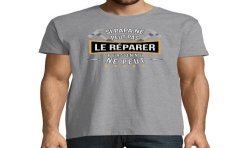 T-SHIRT humoristique Si papa ne peut le réparer personne ne peut