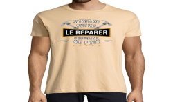 T-SHIRT humoristique Si papa ne peut le réparer personne ne peut