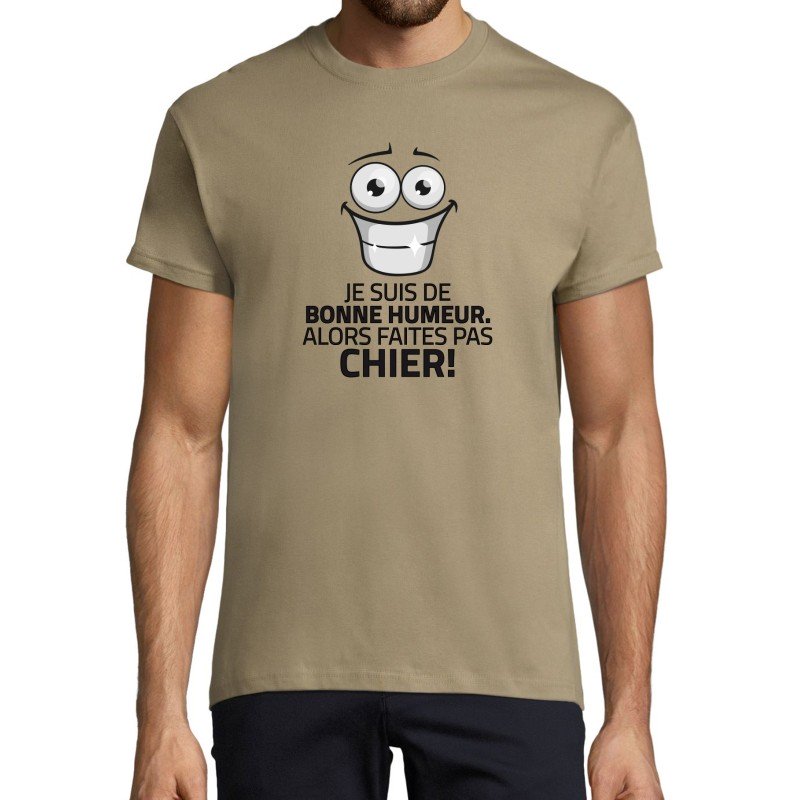 T-SHIRT humoristique Faites pas chier T-SHIRT humoristique Faites pas chier