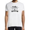 T-SHIRT humoristique Meilleur papa du monde