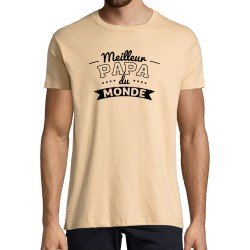 T-SHIRT humoristique Meilleur papa du monde