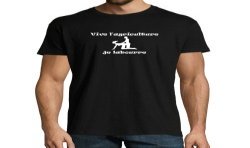 T-SHIRT humoristique Vive l'agriculture Je labourre