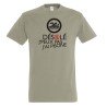T-SHIRT humoristique Désolé j'peux pas j'ai piscine