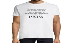 T-SHIRT humoristique Les Plus importants m'appellent PaPa