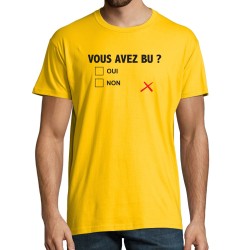 T-SHIRT humoristique Vous avez bu