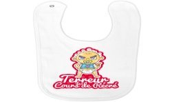 Bavoir rigolo terreur des cours de récré