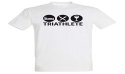 T-SHIRT humoristique Triathlete