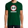 T-SHIRT humoristique 69 risque de tête à queue