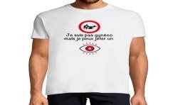 T-SHIRT humoristique Je suis pas Gynéco