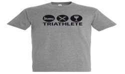 T-SHIRT humoristique Triathlete