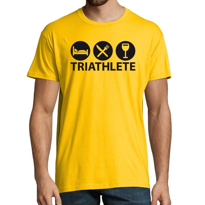 T-SHIRT humoristique Triathlete