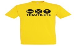 T-SHIRT humoristique Triathlete