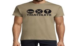 T-SHIRT humoristique Triathlete