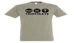 T-SHIRT humoristique Triathlete