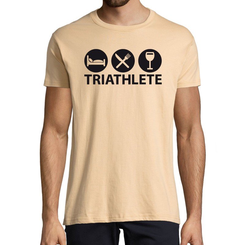 T-SHIRT humoristique Triathlete