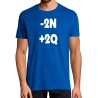 T-SHIRT humoristique logo -2N +2Q