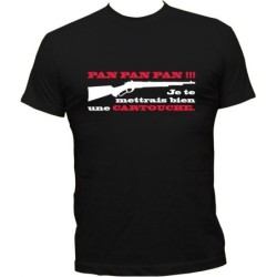 T-SHIRT humoristique Pan Pan