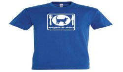 T-SHIRT humoristique logo Bouffeur de chatte