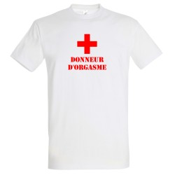 T-SHIRT humoristique Donneur d'orgasme